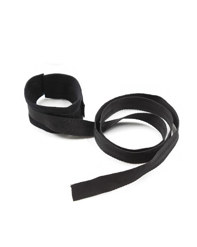 Restraint 3 Pieces Set Blindfold Anklecuffs and Wristcuffs Adjustable