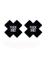 Pack Nipple Covers Cross Black and Pink FUCK ME