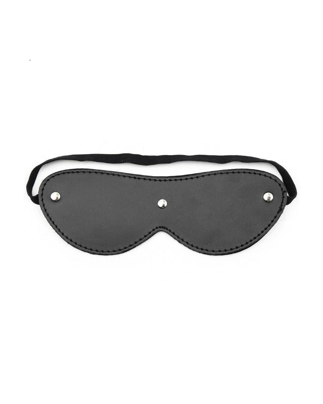 Fur Blindfold with 3 Rivets