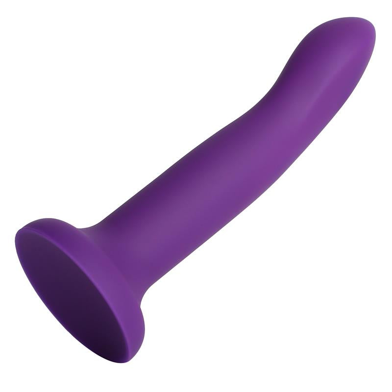 Color Changing Dildo Purple to Pink Size M 17 cm
