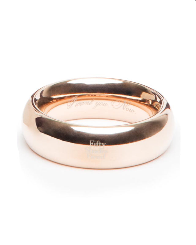 I Want You Now Steel Love Ring
