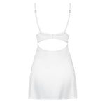 871 CHE 2 Chemise and Thong White