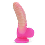 Scalidor Luminiscent Unicorn Liquid Silicone Dildo 18 cm