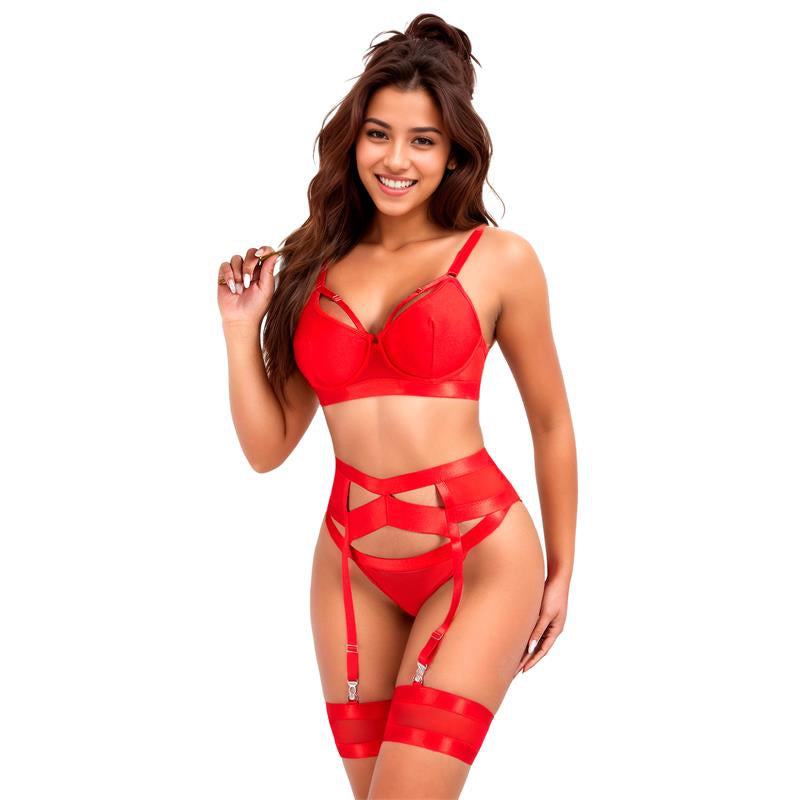 Audrey Set with Garter