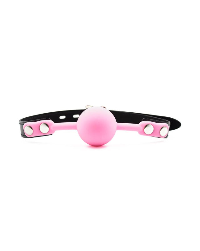 Silicone Ball Gag Pink