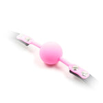 Silicone Ball Gag Pink