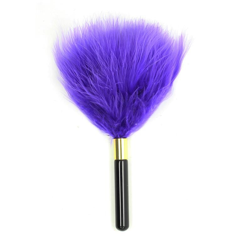 Feather Tickler Mini Purple 18cm