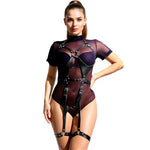 Ivette Vegan Leather Body Harness One size