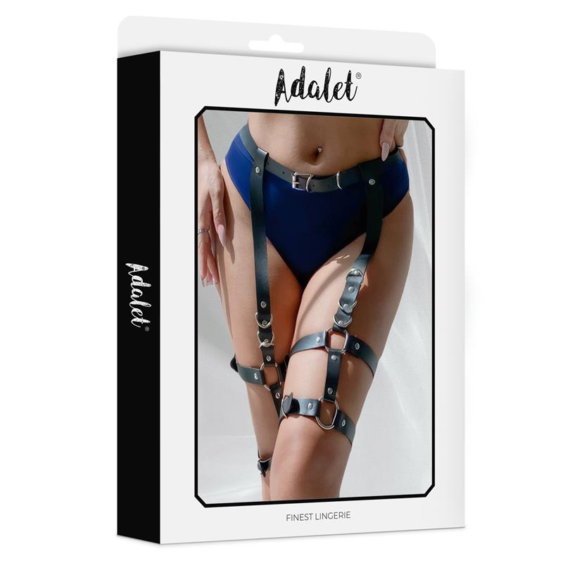 Katia Vegan Leather Garter One size
