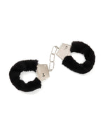 Furry Metal Cuff Black