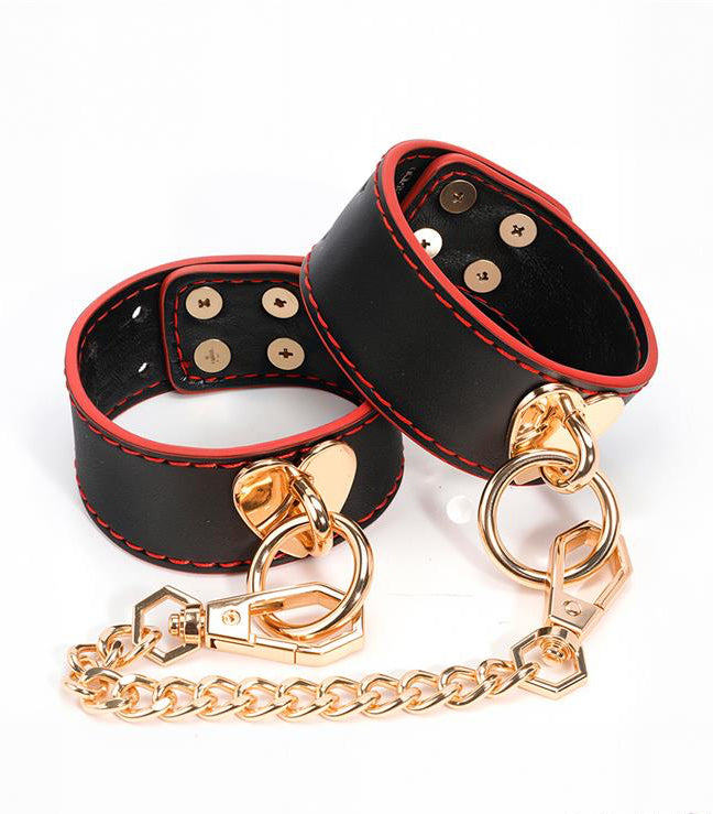 Ankle Cuff with Golden Chain