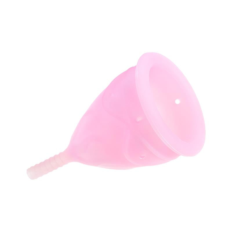 Menstrual Cup Eve Pink Size L Platinum Silicone