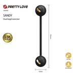 Luxury Set Queens with 12 Toys Black and 18k Gold