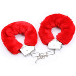 3 Pieces Bondage Set Cuffs Eye Mask and Feathers