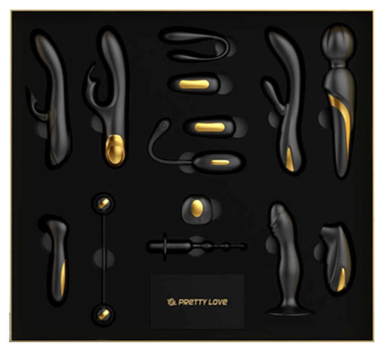 Queen's Luxury Set with 18k Gold