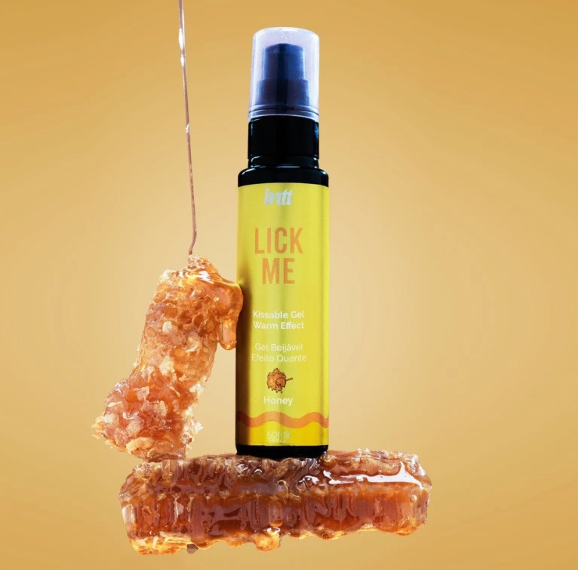 Kissable Gel with Warm Effect - Honey 50ml